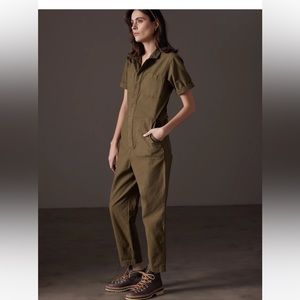 The group babaton olive green romper
